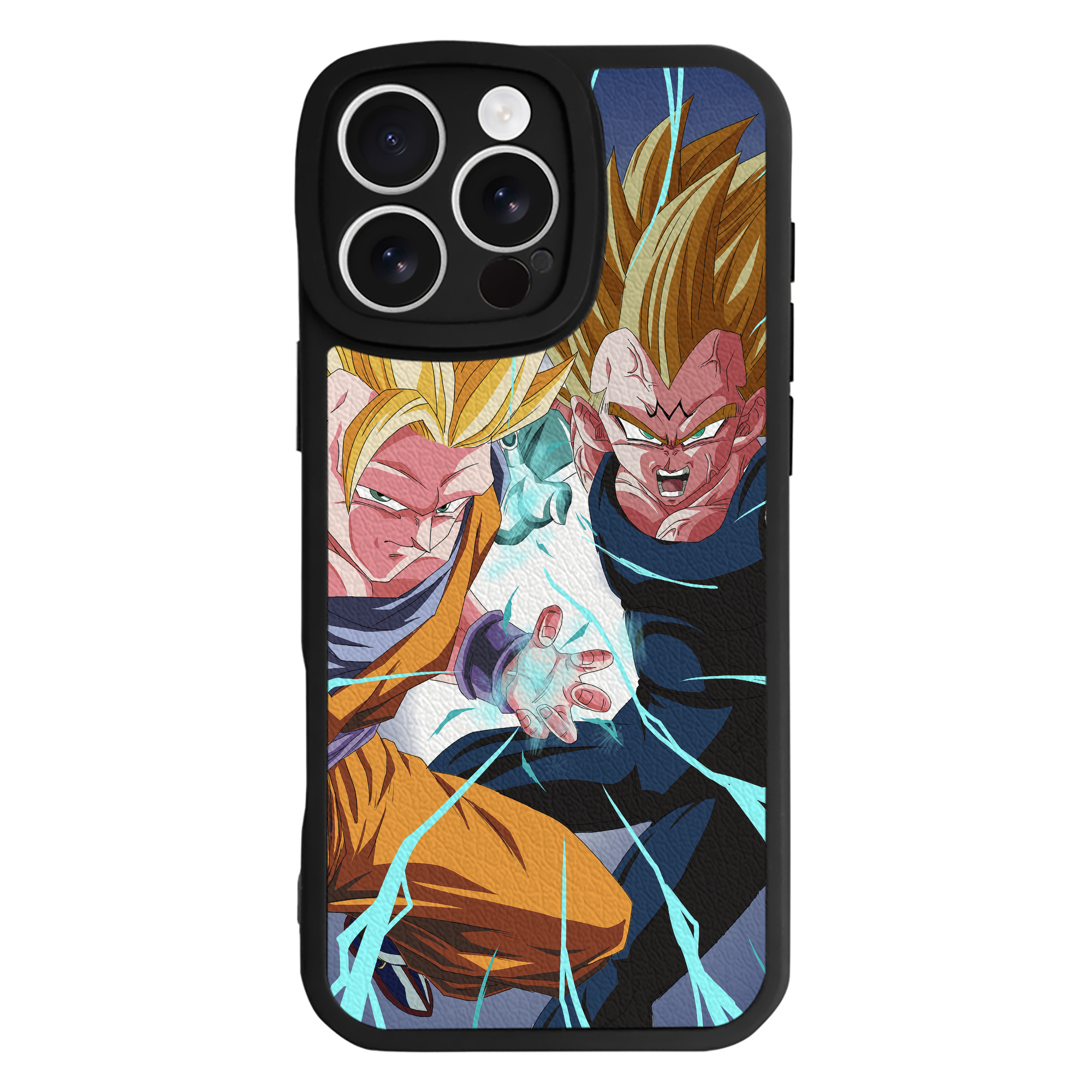 （画像用） ドラゴンボール DRAGON BALL 【iPhone 16シリーズ対応】シリコンスマホケース（レザー調） 材質：シリコン